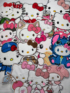 Character HK Iron on Patches - Medium Size