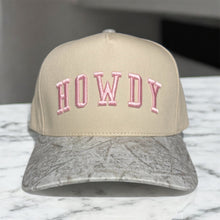 Load image into Gallery viewer, HOWDY Canvas Hat by C.C.
