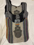 Hamsa Crossbody Hand Bag