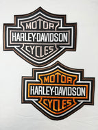 Harley Embroidered Iron On Patch