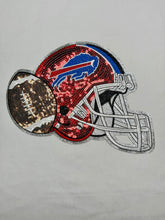 Load image into Gallery viewer, Sequin Football Teams Iron on Patches
