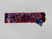 Load image into Gallery viewer, Sequin Football Teams Iron on Patches
