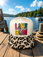 Lake Bum 5 Panel Canvas Hat