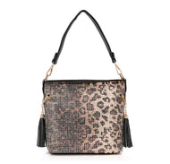 Leopard Print Shoulder Bag