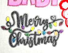 Load image into Gallery viewer, Sequins or Chenille Christmas Iron On Patches
