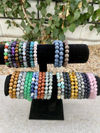 Natural Stone Stretch Bracelets