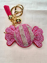 Load image into Gallery viewer, Bling Bag Charm Keychains - Sweets and Drinks
