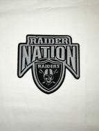 Raider Nation Iron on Patches