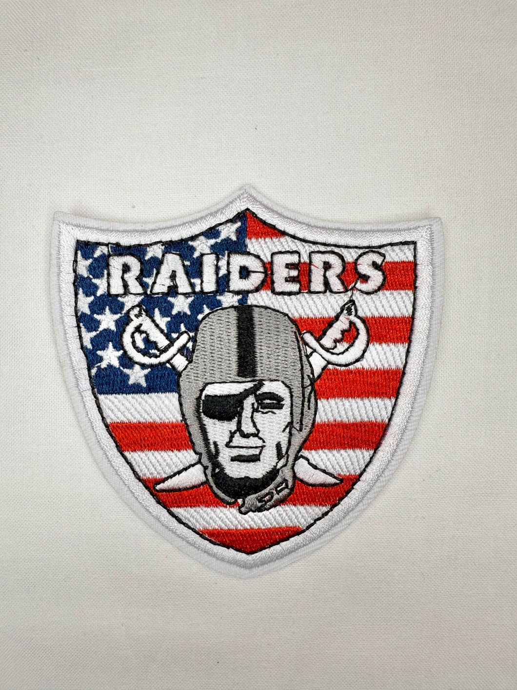 LV Raiders Iron On Patches