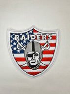 LV Raiders Iron On Patches