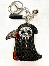 Load image into Gallery viewer, Bling Bag Charm Keychains - Halloween Theme Charms
