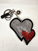 Load image into Gallery viewer, Rhinestone Puffy Keychains - Bottle, Skulls, and More
