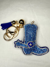 Load image into Gallery viewer, Rhinestone Puffy Keychains - Bottle, Skulls, and More
