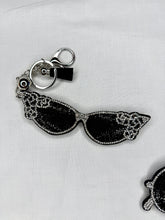 Load image into Gallery viewer, Rhinestone Puffy Keychains - Glasses and Glam

