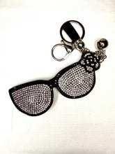 Load image into Gallery viewer, Rhinestone Puffy Keychains - Bottle, Skulls, and More
