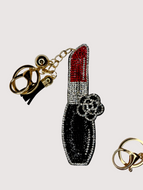 Bling Bag Charm Keychains - Glitz and Glam