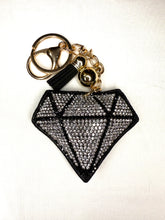 Load image into Gallery viewer, Rhinestone Puffy Keychains - Glitz and Glamour

