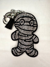 Load image into Gallery viewer, Rhinestone Puffy Keychains - Halloween Theme
