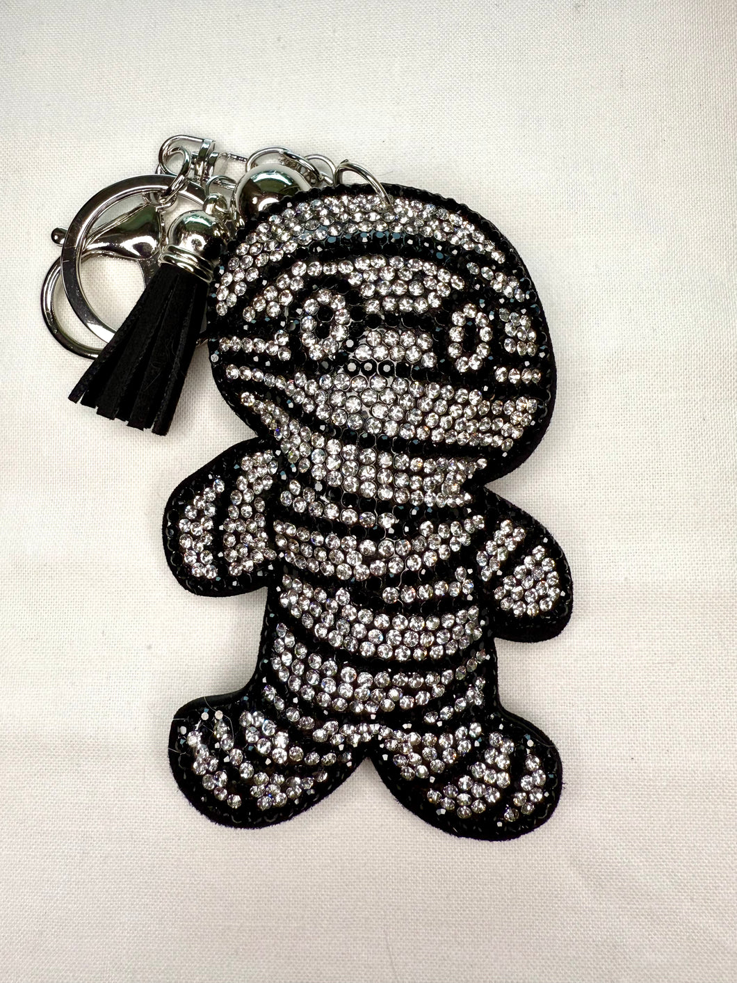 Rhinestone Puffy Keychains - Halloween Theme