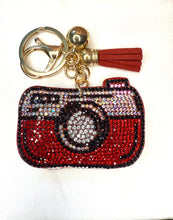 Load image into Gallery viewer, Rhinestone Puffy Keychains - Glitz and Glamour
