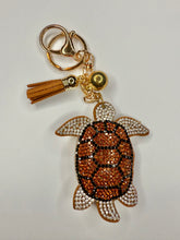 Load image into Gallery viewer, Bling Bag Charm Keychains - Animals from Land to Sea
