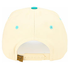 Load image into Gallery viewer, RODEO Canvas Hat by C.C. - Brown and Turquoise
