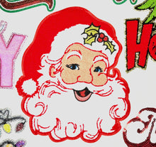 Load image into Gallery viewer, Sequins or Chenille Christmas Iron On Patches
