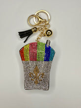 Load image into Gallery viewer, Bling Bag Charm Keychains - Sweets and Drinks
