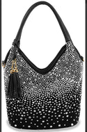 Alexis Rhinestone Shoulder Bag