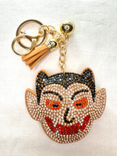 Load image into Gallery viewer, Bling Bag Charm Keychains - Halloween Theme Charms
