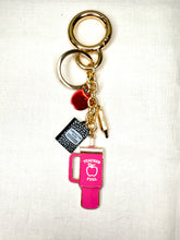 Load image into Gallery viewer, Golf Cart and Teacher Tumbler Bag Charms
