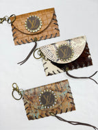 Upcycled Credit Card Holder with Crystals by Keep It Gypsy