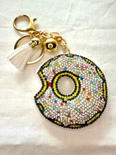 Load image into Gallery viewer, Bling Bag Charm Keychains - Sweets and Drinks
