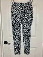 Zenana Snow Leopard Wide Waistband Leggings