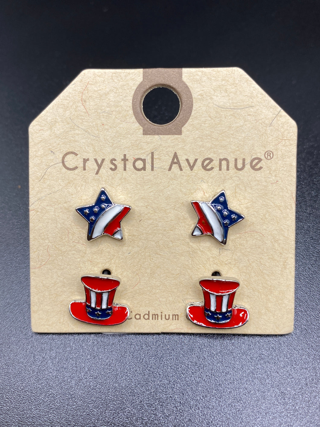 USA Post Earrings Set