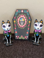 Sugar Skull Coffin Wallet