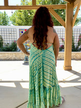 Load image into Gallery viewer, Tie Dye Boho Halter Dress
