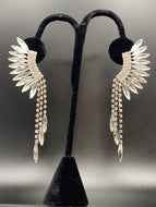 Rhinestone Drop Earrings