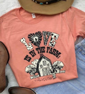 Love Is In The Farm Graphic T-Shirt