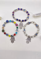 Hamsa Bead Bracelet