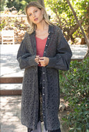 Long Lace Shirt with Balloon Sleeves by POL Clothing