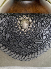 Load image into Gallery viewer, Crossbody / Clutch Purse with Genuine Tooled Leather
