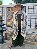 Bohemian Pattern Kimono - Women's