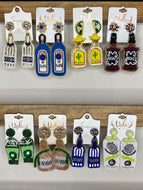 Seed Bead Earrings - Cheers To You