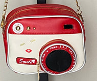 Vintage Camera Crossbody Bag
