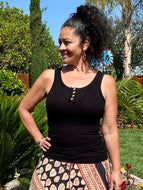 Zenana Ribbed Tank Top - Women's